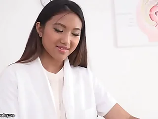 Asian slutty nurse got double penetrated - Mai Thai, Thomas Stone and Csoky Stumble over murder